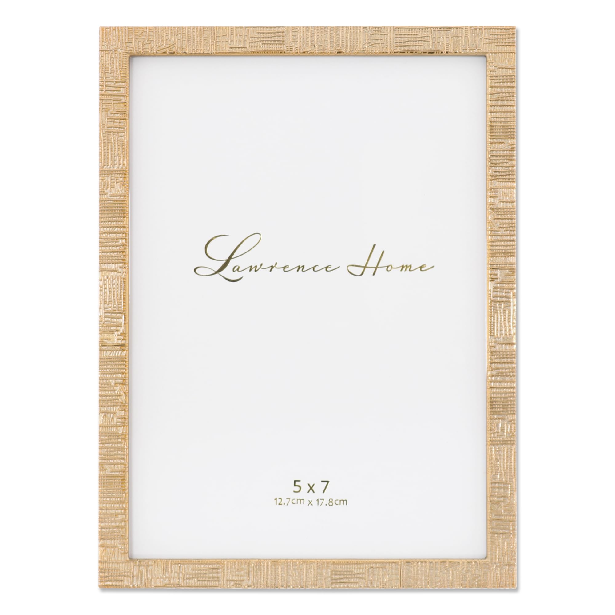 Lawrence Frames Picture Frame, Gold, 5x7