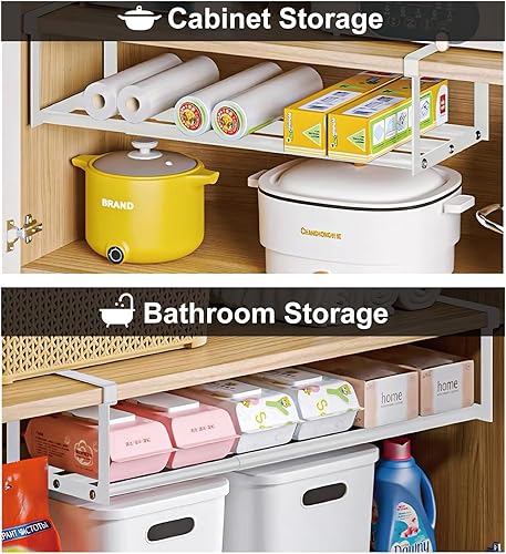 Miniatura 5 de Organizador expandible para zapatos, estante ajustable para zapatos y estante debajo del gabinete, para almacenamiento y organización de zapatos o