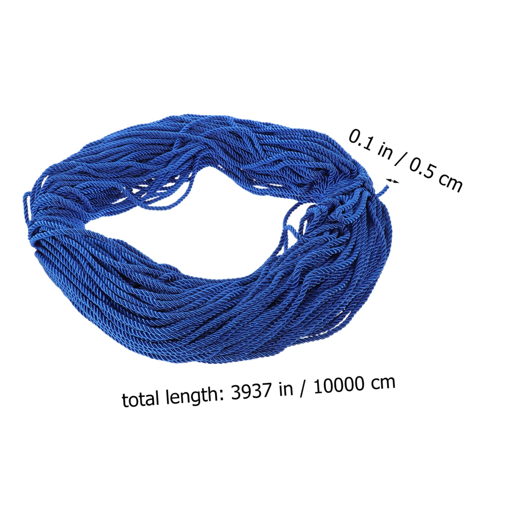 Uonlytech 1Roll Graduation Honor Cord Braided Costume Cord for Graduation Dress Durable and Chic Accessory for High School College Bachelor Ceremonies