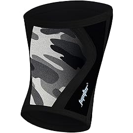 Knee Sleeves (1 Pair), 7mm Compression Knee Braces for Squats,Weightlifting,Powerlifting,Cross Training for Men & Women (Large)