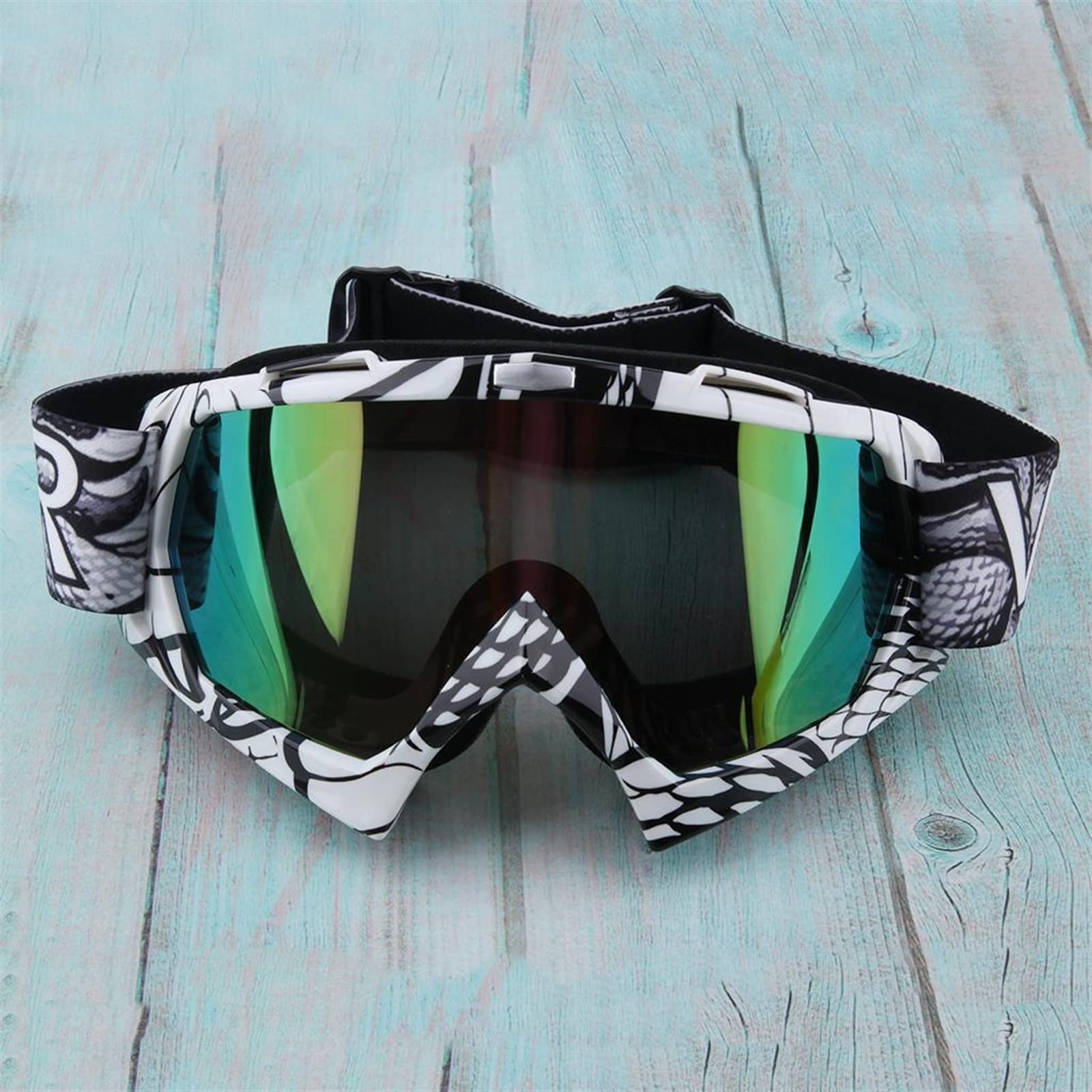Occhiali da sci Snowboard Occhiali da sci Occhiali da sole Telaio Morbido Antipolvere Antivento Moto Accessorio Protettivo