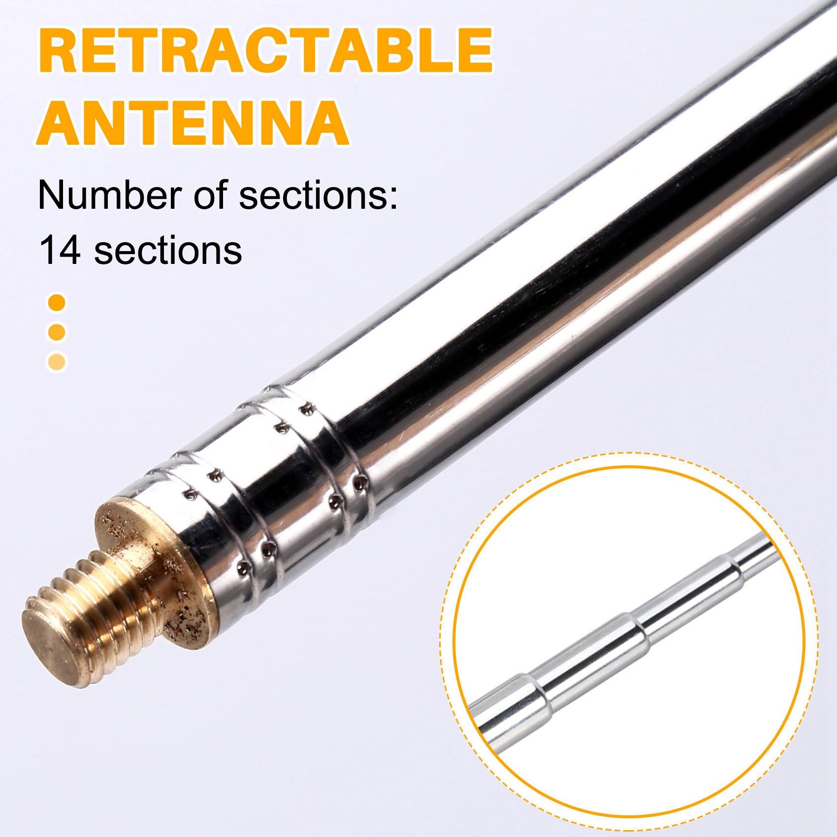 Antenna A Frusta 5,6 M V Positiva GP HF Onde Corte DIY M10