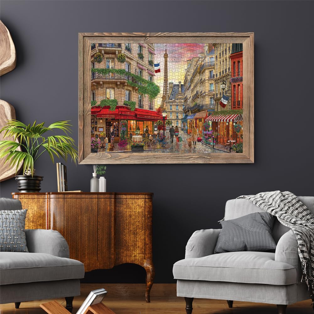 Amazon.com: Anatolian Puzzle - Cafe Eiffel, 1500 Piece Jigsaw