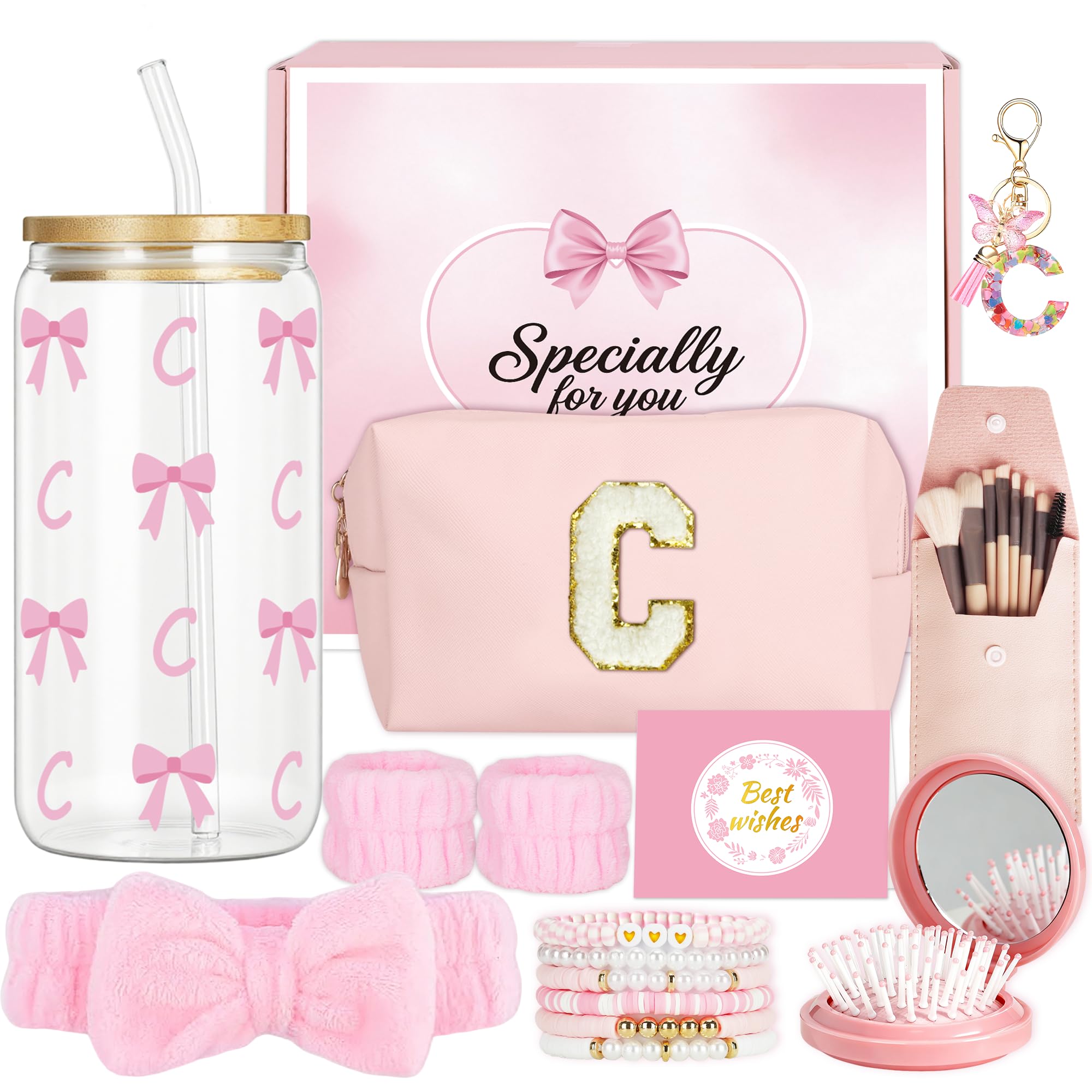 Glass Drinking Jars Gift for 12 Year Old Girl-C