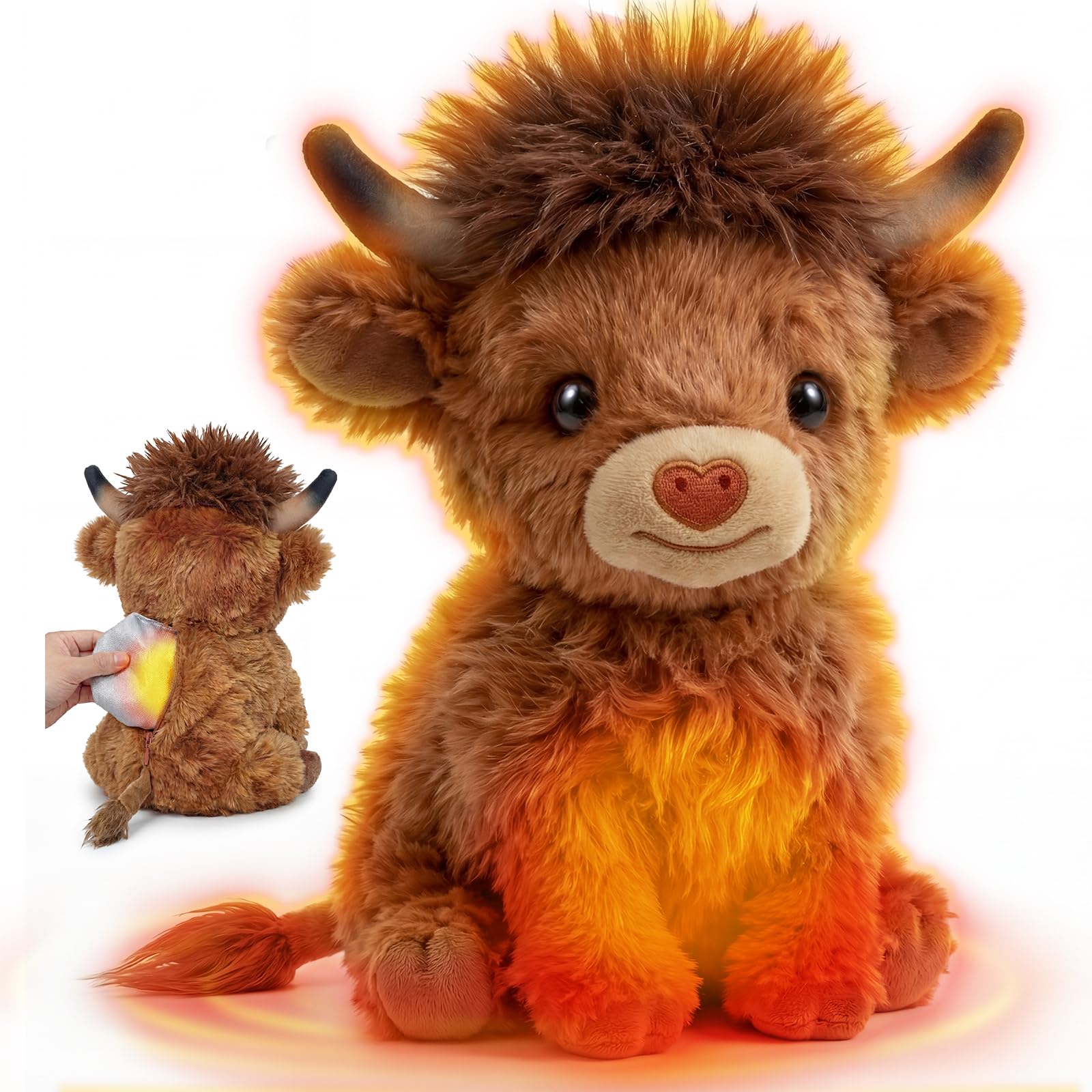 Mewaii Microwavable Highland Cow Teddy