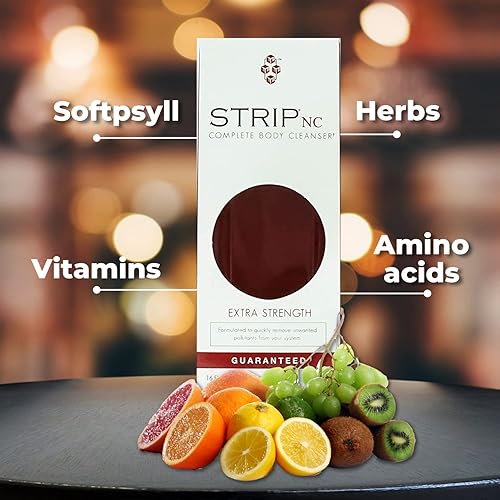 Miniatura 3 de Wellgenix Strip NC Herbal Cleanse Detox Drink-Extra Strength Body Cleanser Liquid - Fast Acting & Deep System Cleanser- Fruit Punch 16oz (Pack of 2)