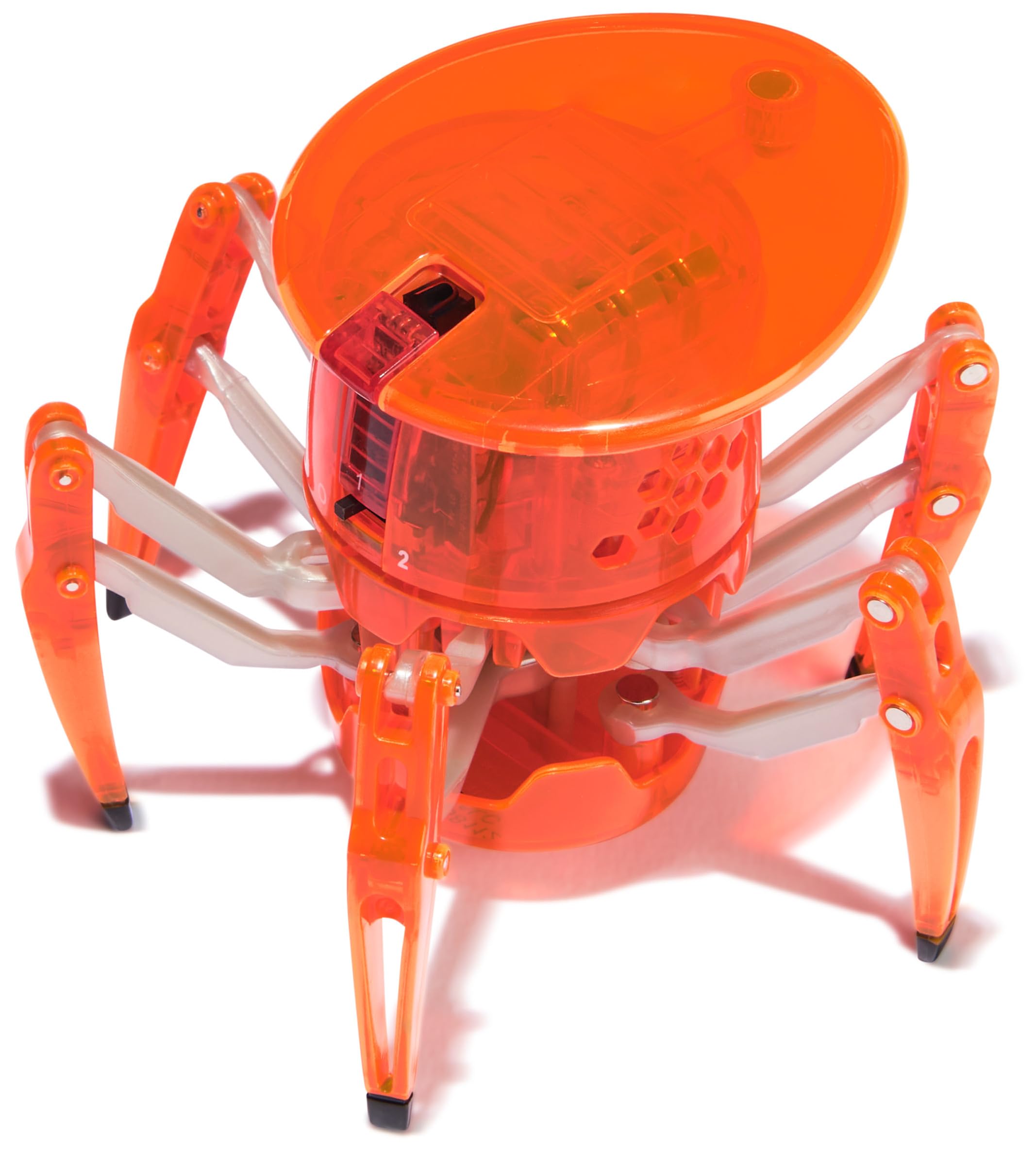 HEX BOTS Zdalna kontrola owadów dla dzieci, regulowana robot pająk, zabawki dla chłopców i dziewcząt w wieku 4 i góry, niebieski (Spin Master 6071528)