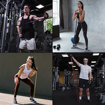 CFX Resistance Bands for Working Out,Pull Up Assistance Bands,Workout Bands for Exercise,Elastic Bands for Body Stretching,Crossfit Training at Home/Gym for Men & Women
