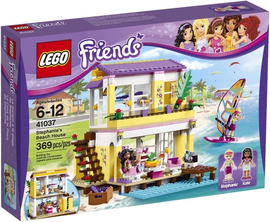 LEGO Friends 41037 Stephanie's Beach House, 369 Pcs