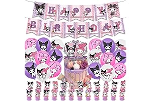 Kuromi and My Melody Birthday Decorations: Unveil a World of Whimsy and Joy