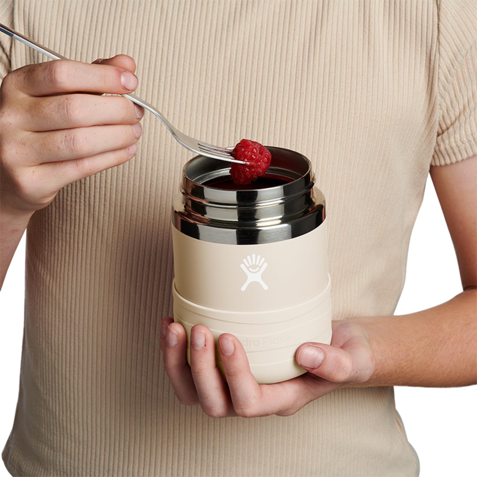 Hydro Flask Isolierter Lebensmittelbehälter, Snackbehälter für Kinder und Lunchbox, 340 ml, Koala-Grau
