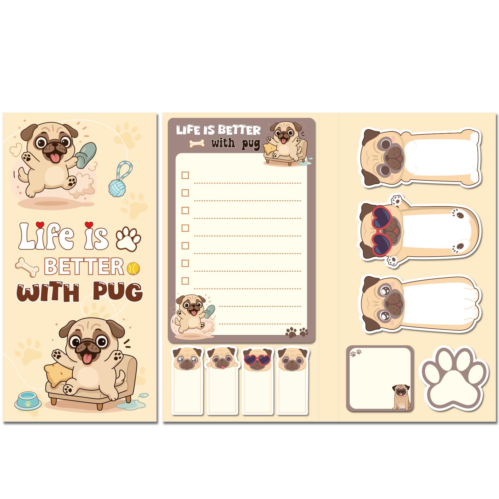 Feuilles de notes autocollantes carlin par 400 pour bureau - 7