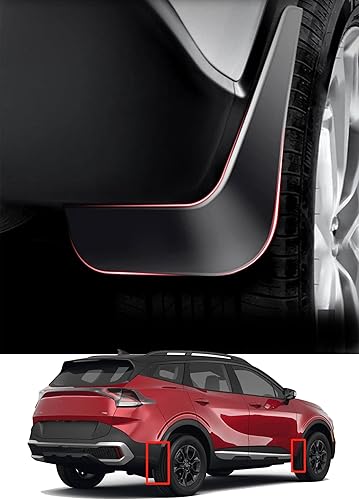 Compatible con KIA Sportage 2023, aletas de guardabarros para automóvil, accesorios contra salpicaduras, piezas de automóvil, guardabarros delantero