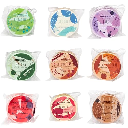 AMORANTO SNACKS - Paquete de 30 obleas - Snack saludable mexicano vegano y sin azúcar con harina de amaranto.