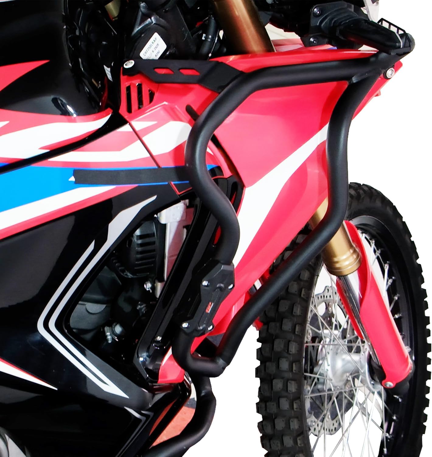 GP Kompozit Engine Protector Crash Bars Black Full Set Compatible for Honda CRF250L Rally / CRF300L Rally 2021-2025