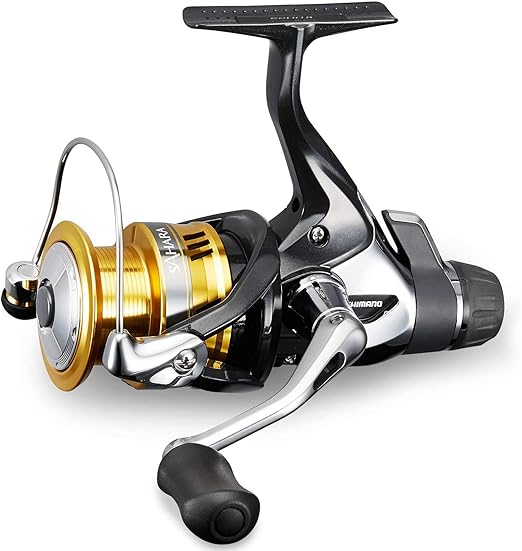 Shimano Sahara Rear Drag Spinning Fishing Reel with Doulbe Handle, Model 2018