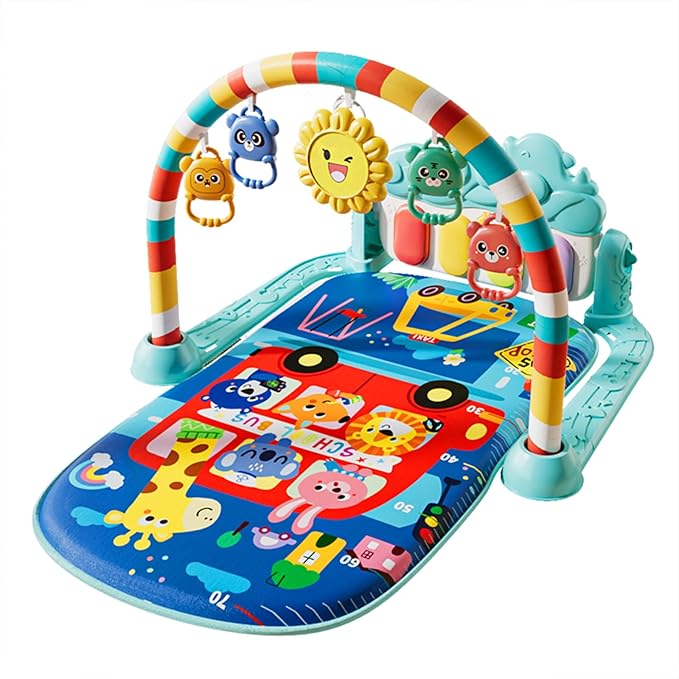 Baby Gym Mat de Actividades con Luces y Música para Bebés 0-12 Meses miniatura 2