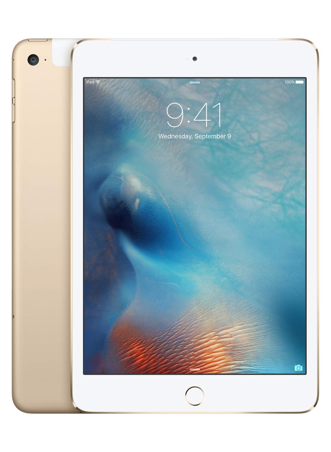 iPad mini 4 128G GOLD Wi-Fi+Cellula 【au】