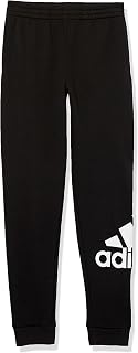 adidas Boys' Big Elastic Waistband Essential Fleece Jogger 23