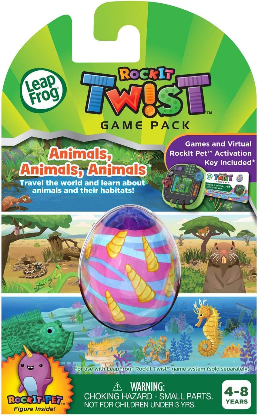 LeapFrog RockIt Twist Game Pack: Animals, Animals, Animals