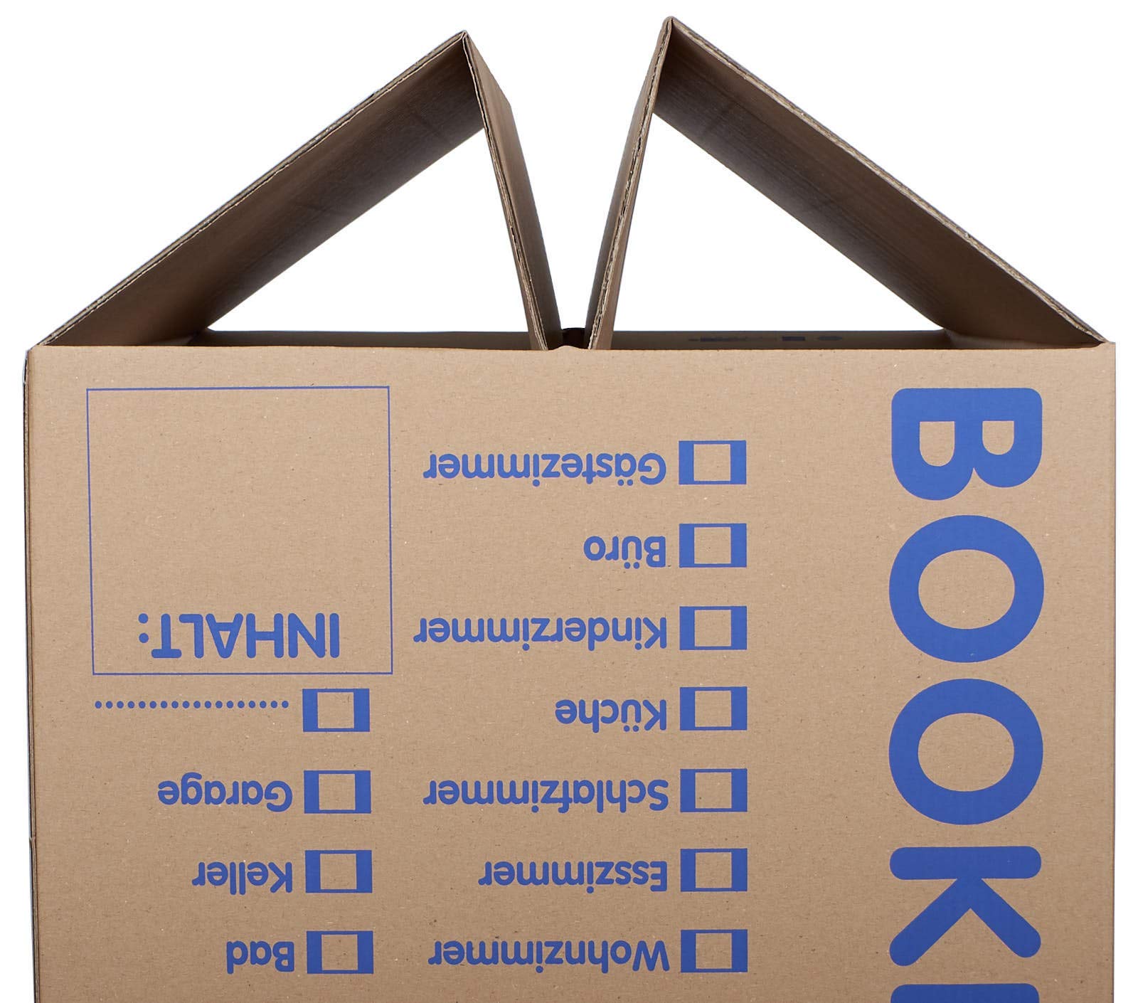 KK Verpackungen Bücherkartons 25 Stück 405x330x353 mm 2-wellig Tragkraft 50 kg Umzugskarton