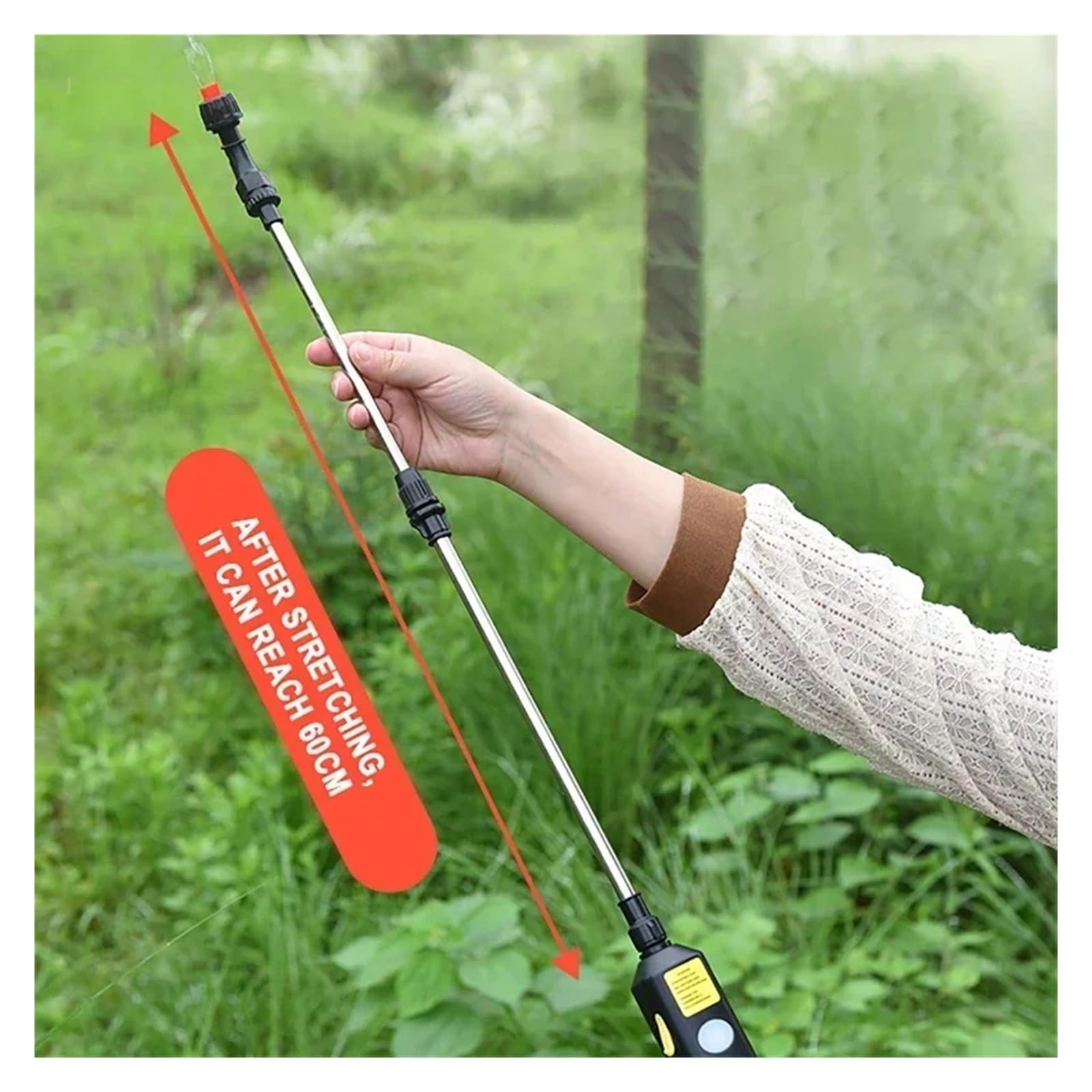 Pulvérisateur électrique de Jardin 5L/9L 2000mAh, atomisation Automatique, USB, Bouteille, arrosoir, Irrigation Puissant sans Effort(9l)