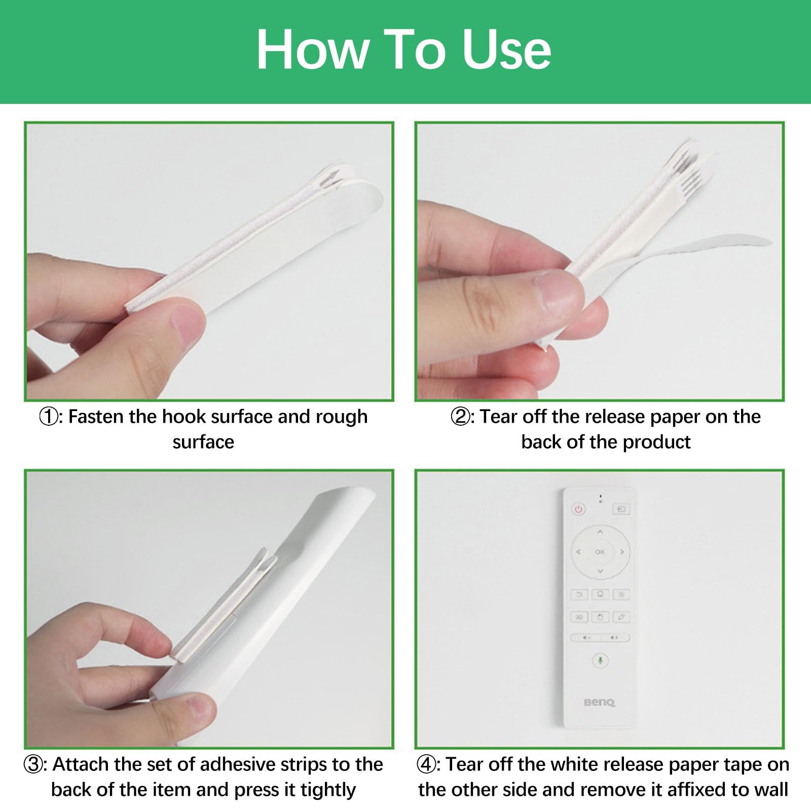 Bande Adhésive Pour Cadre 24 Paires D'Accroches Tableau Sans Percer - Bandes Adhésives Étanches Pour Cadres Et Décos Murales 3m Accroche Tableau