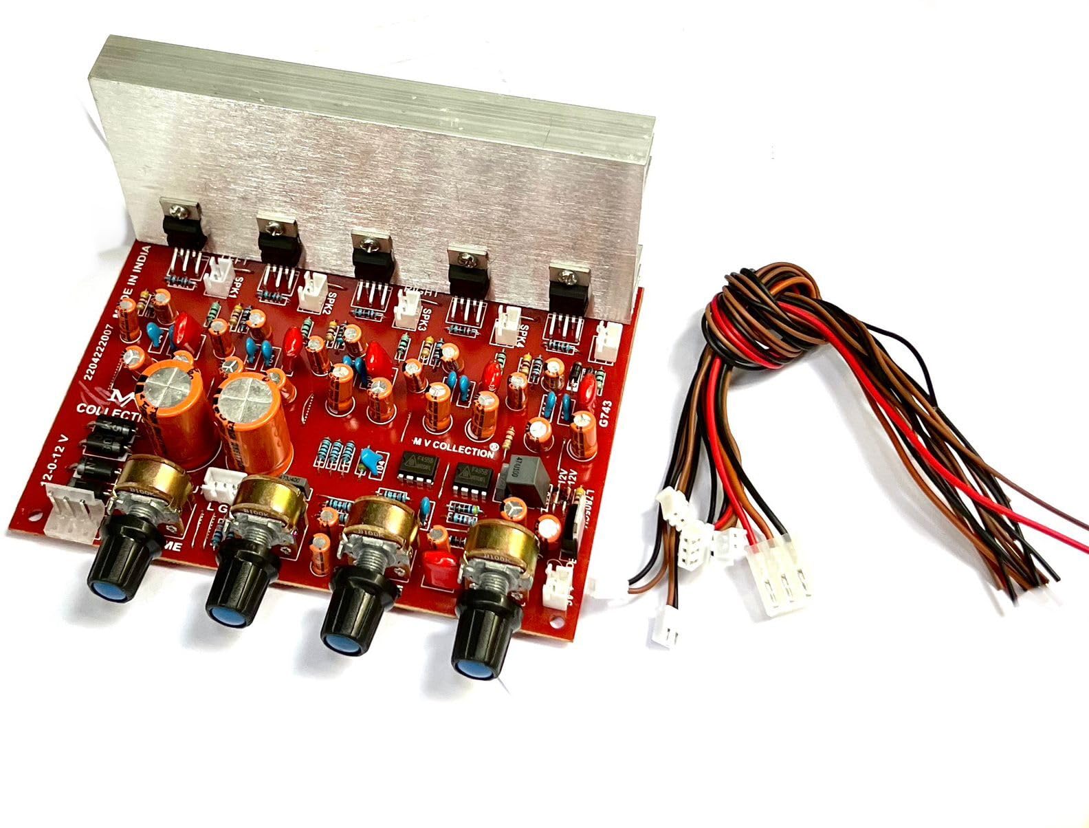 MV COLLECTION Durable Heavy-Duty 5.1/4.1 Amplifier Board Home Theater Board (Copper) (B0DCG2NX6N) Amazon Price History, Amazon Price Tracker