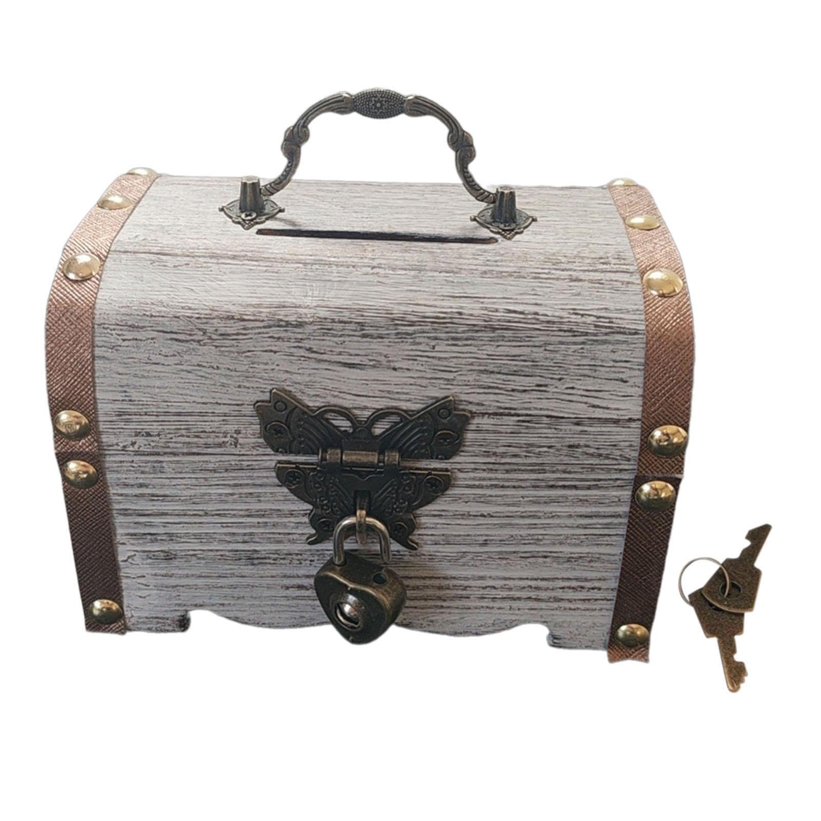 QLECXZI Money Storage Piggy Banks Money Box Storage Engaging for Creative Teaching Kids Importance Of Saving While Having Fun Children Adults Trinket Holder