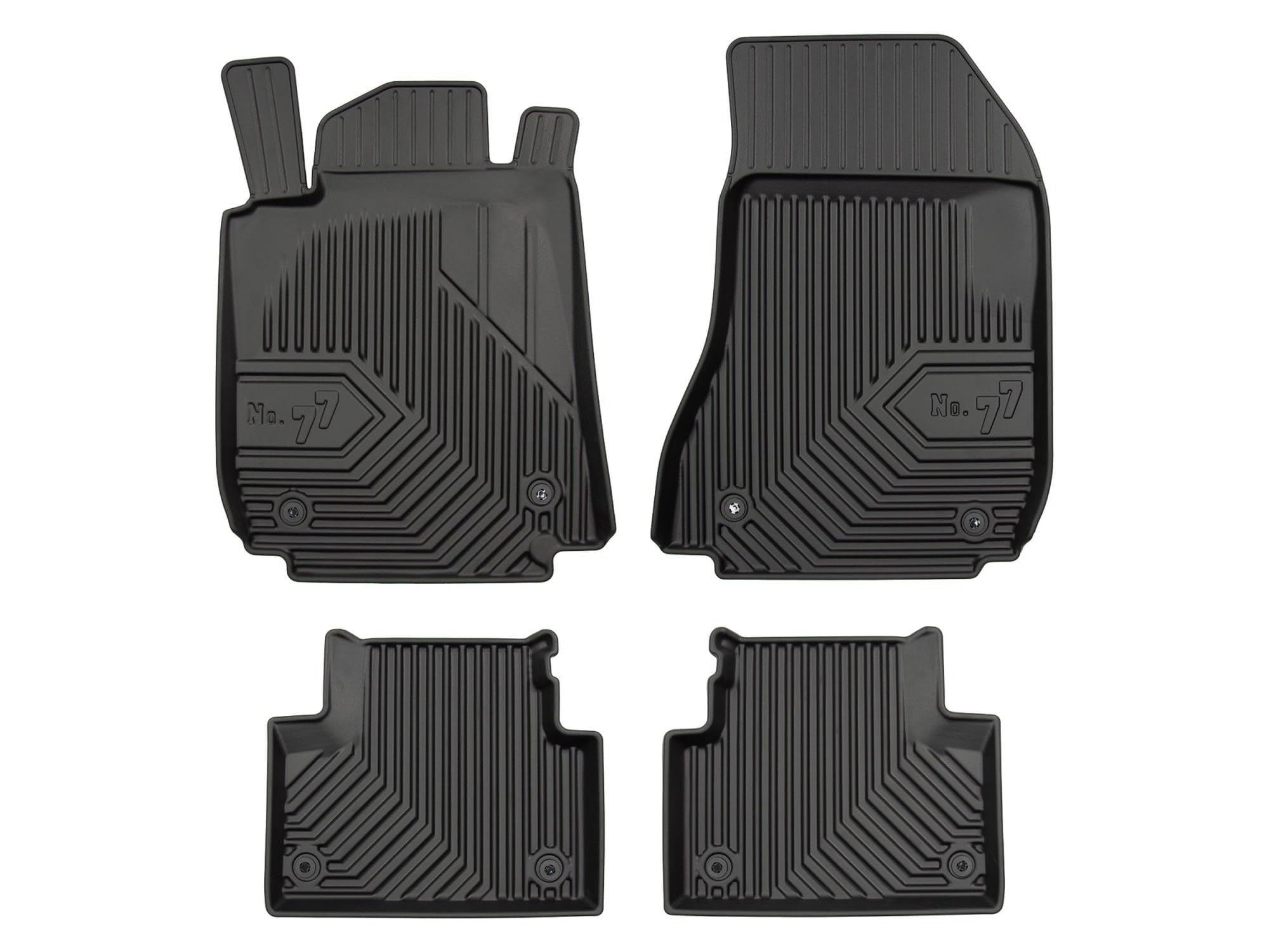 Dywaniki 3D TPE kompatybilne z Alfa Romeo 159 (2005-2011), komplet, NO77