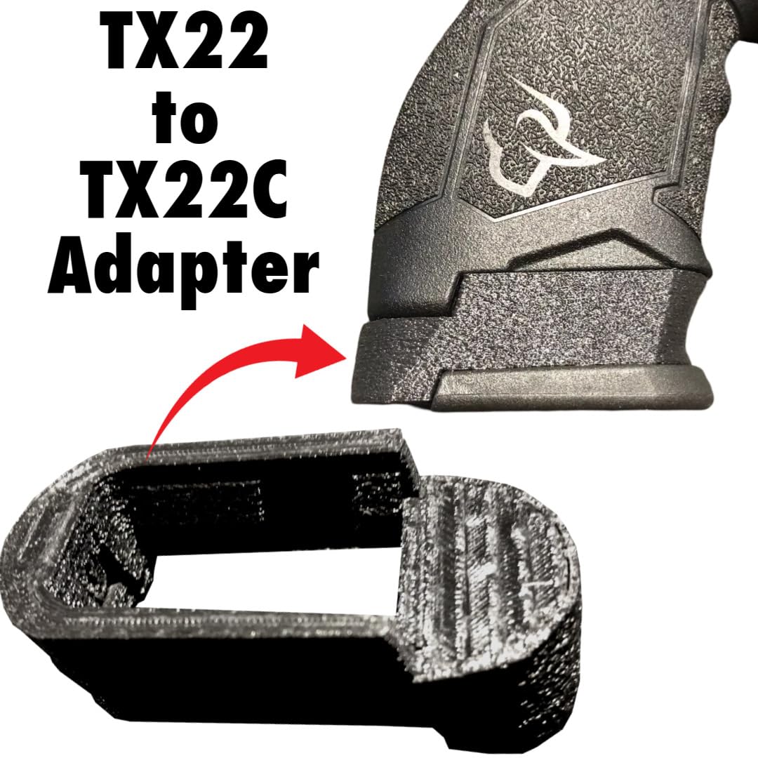 Amazon.com: 3DEXL Taurus TX22C Spacer Grip Adapter Sleeve for