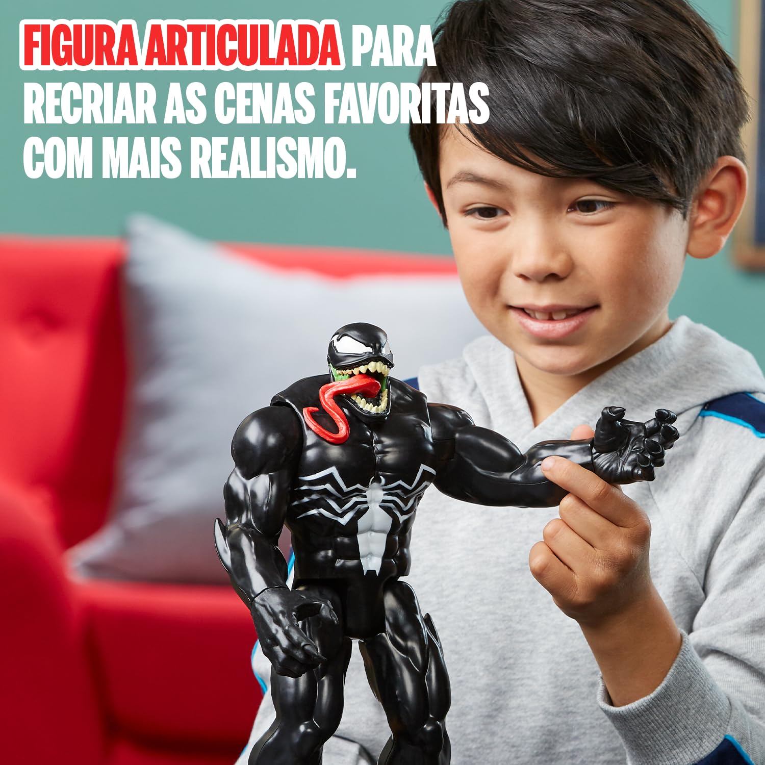 Marvel, Action Figure, Venom, Titan Hero Series - Figura