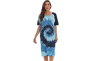 Short Sleeve Nightgowns for Women in Plus Size 4X