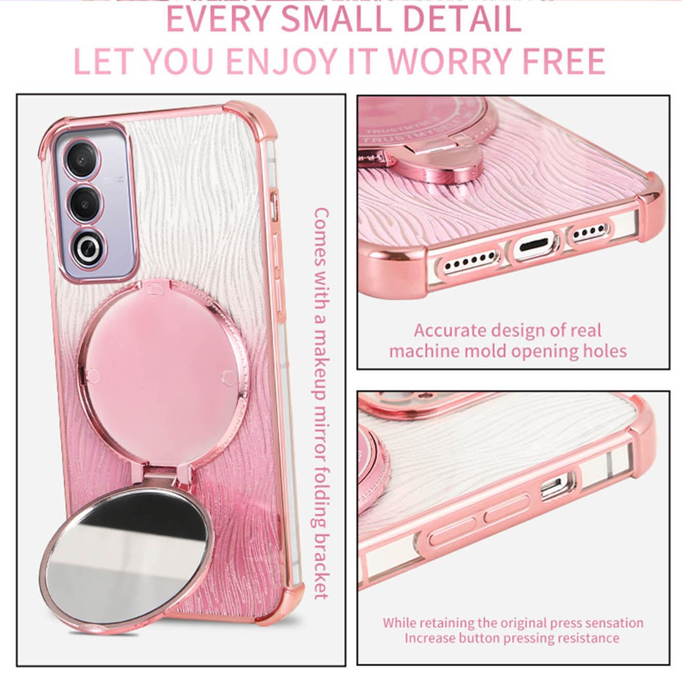 CUSTODIA BACK COVER CASE COLOR Per OPPO A80 5G PELLICOLA VETRO TEMPERATO - Foto 12