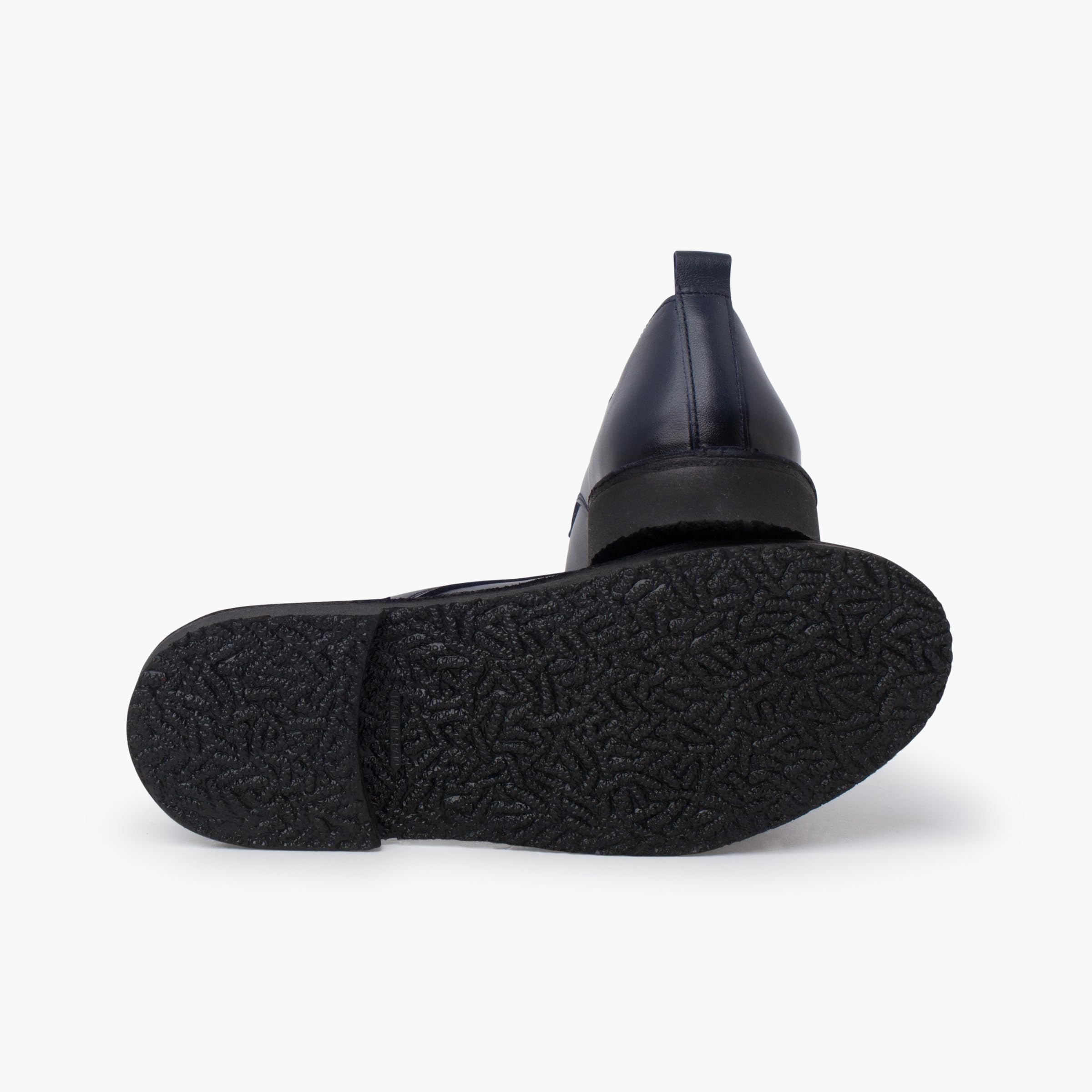 Pisamonas Zapatos Niño Blucher Piel Cordones