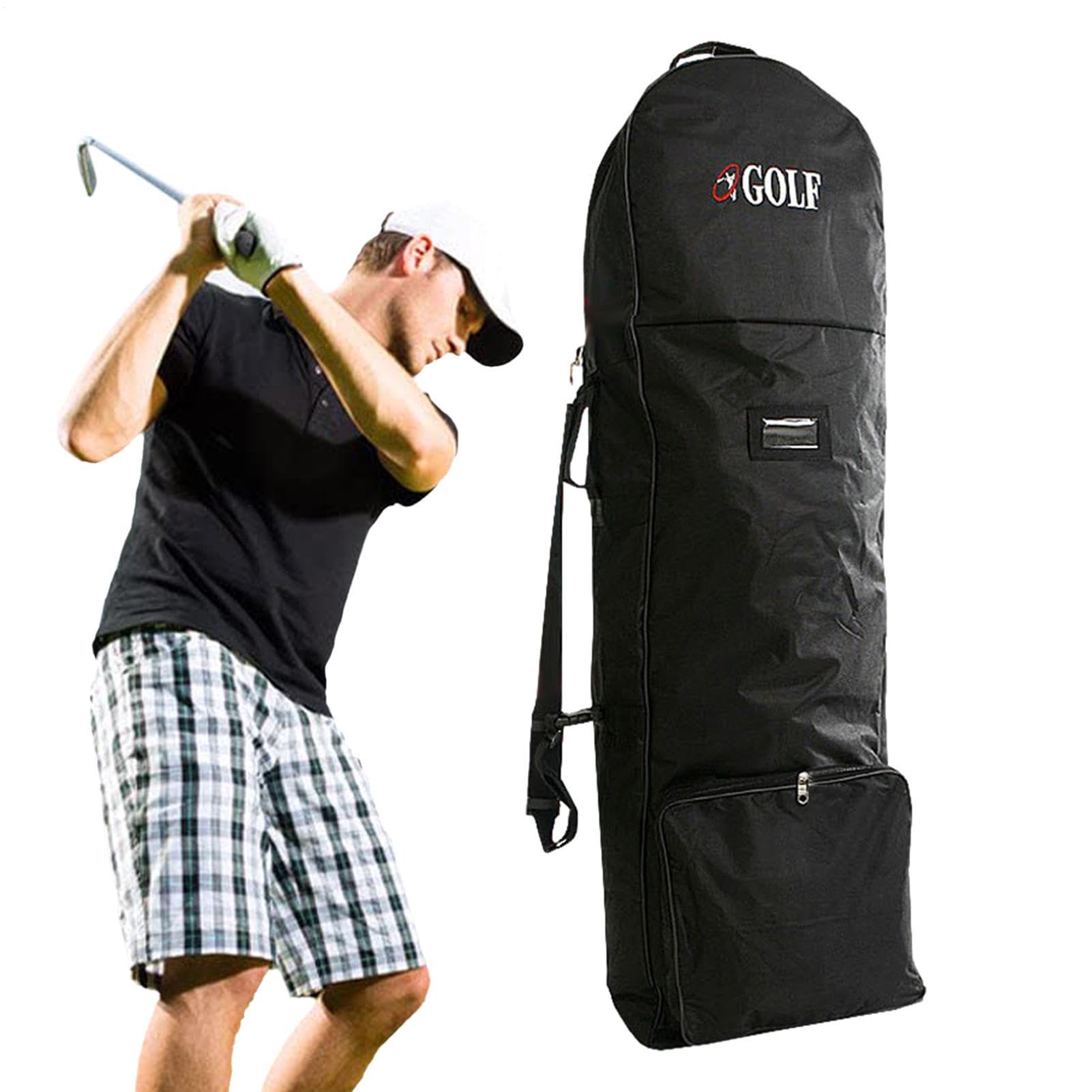 Golf Reisetasche - Golf Club Travel Carry Cover Aufbewahrungstasche | Verstellbarer Schultergurt | Golfflugbeutel mit n für U -Bahn -Shuttle -Flugflugzeuge