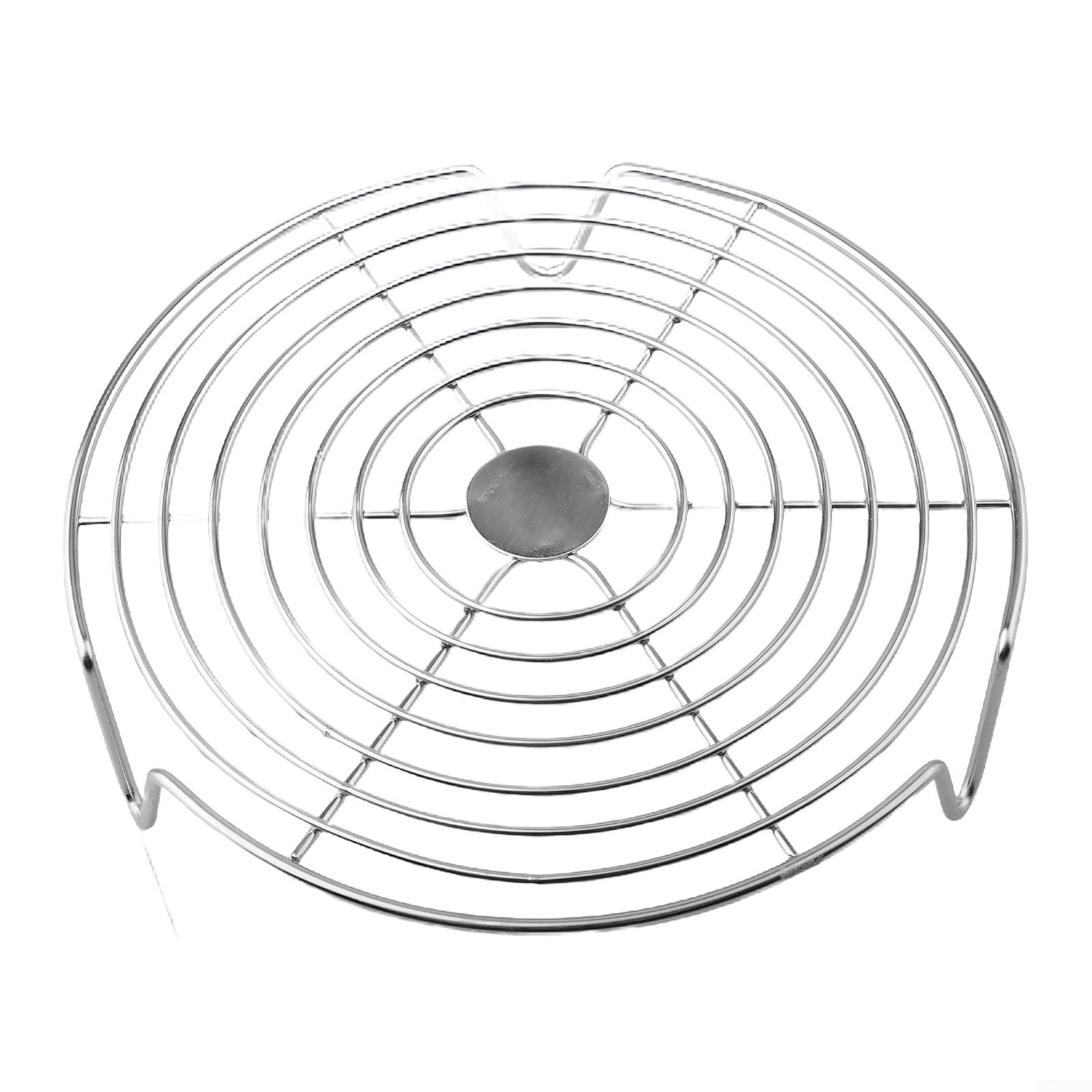 Soporte de acero inoxidable para cocinar al vapor, bandeja multiusos 20 cm para olla a presión