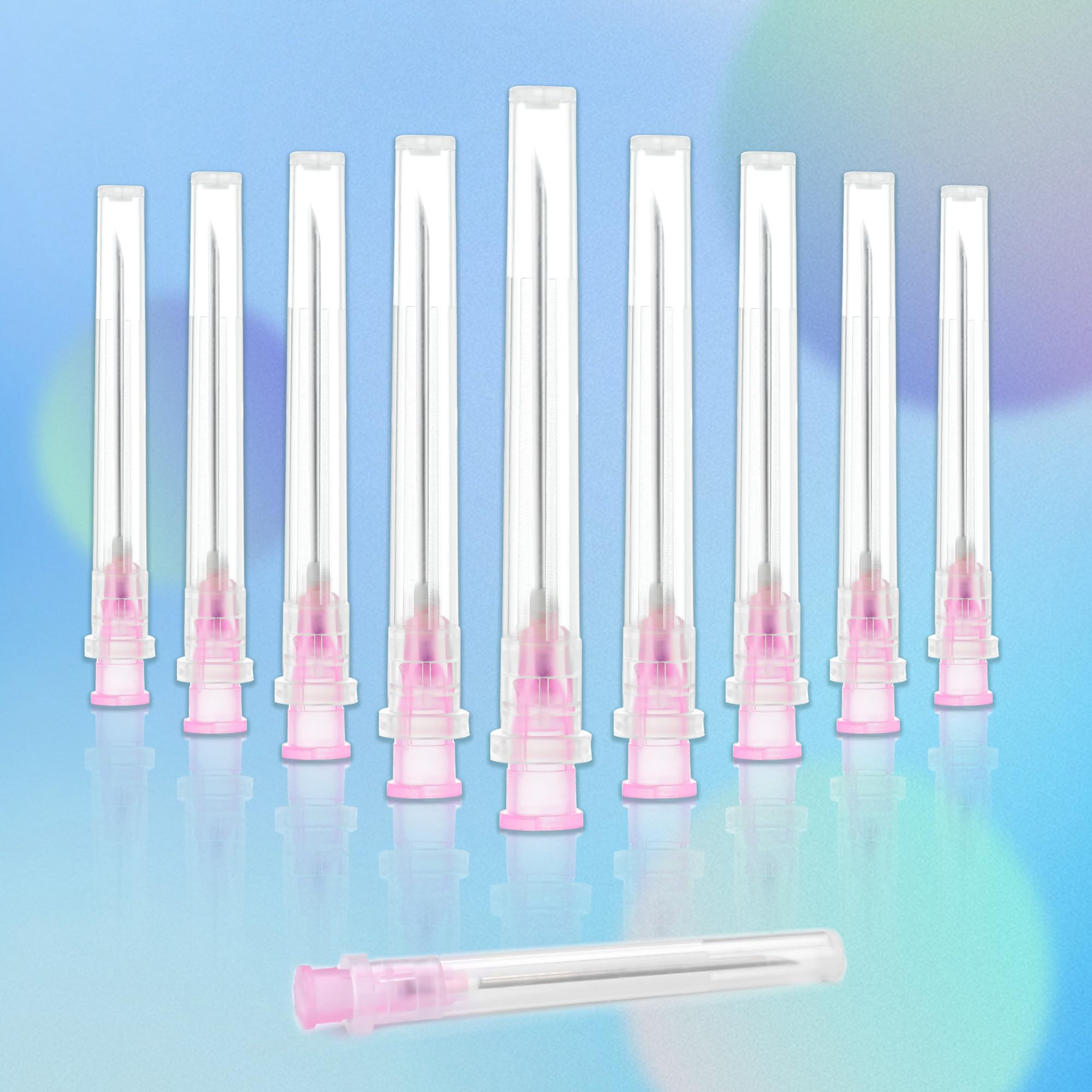 Disposable Needles - 100 Pack Luer Lock -6