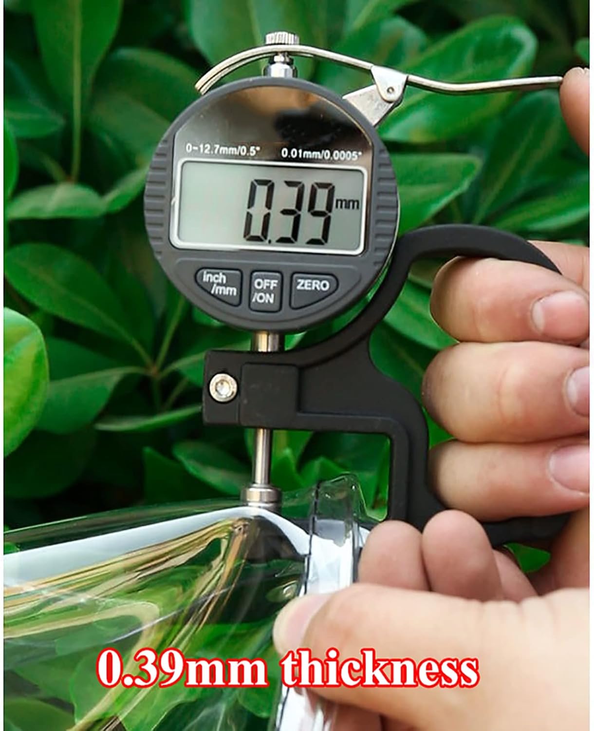 Clear Tarps Heavy Duty Waterproof,Tarpaulin Transparent,PVC Plastic Tarp with Eyelets,Thicken Clear Soft Glass Balcony Rain Curtain,Outdoor,Greenhouse Plant,Tarp to Cover The Sun and Rain