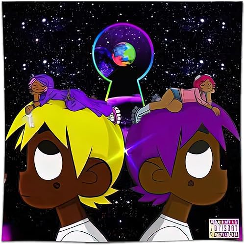 Miniatura 1 de Rsefly Uzi - Tapiz de rapero, tapiz de rapero, tapiz de rap, cubierta de álbum de música, póster para dormitorio, hip hop, tapices colgantes de