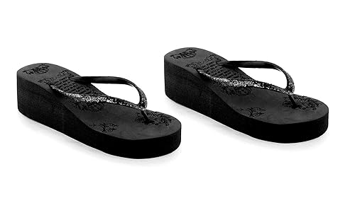 house slippers with wedge heel