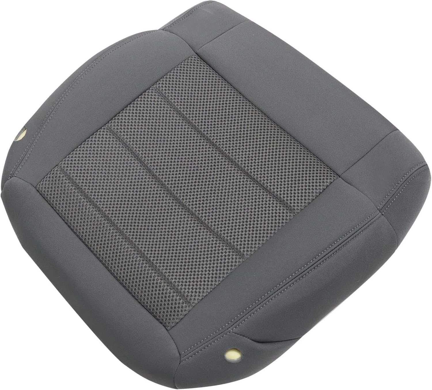 FZJDSD Gray Driver Side Bottom Cloth Replacement Seat Cover Compatible with Jeep Wrangler Sahara Rubicon 2008 2009 2010