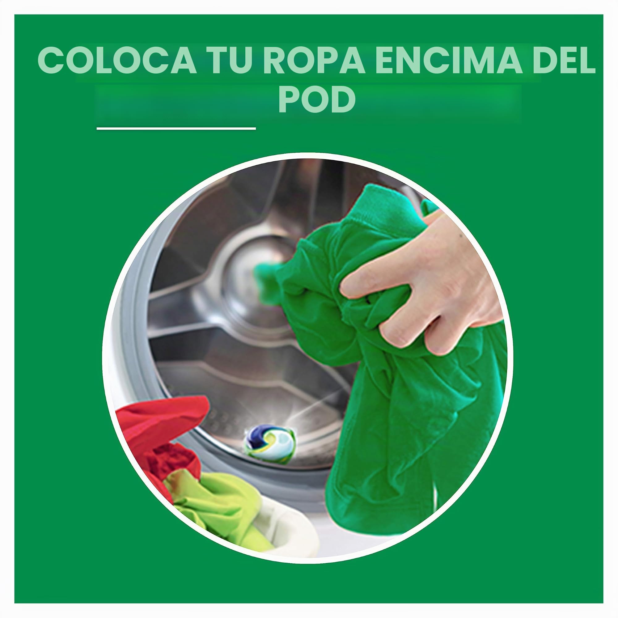 Ariel Cápsulas 3 en 1, detergente líquido para lavar la ropa de color comprimidos/cápsulas, 110 lavados (55 x 2)