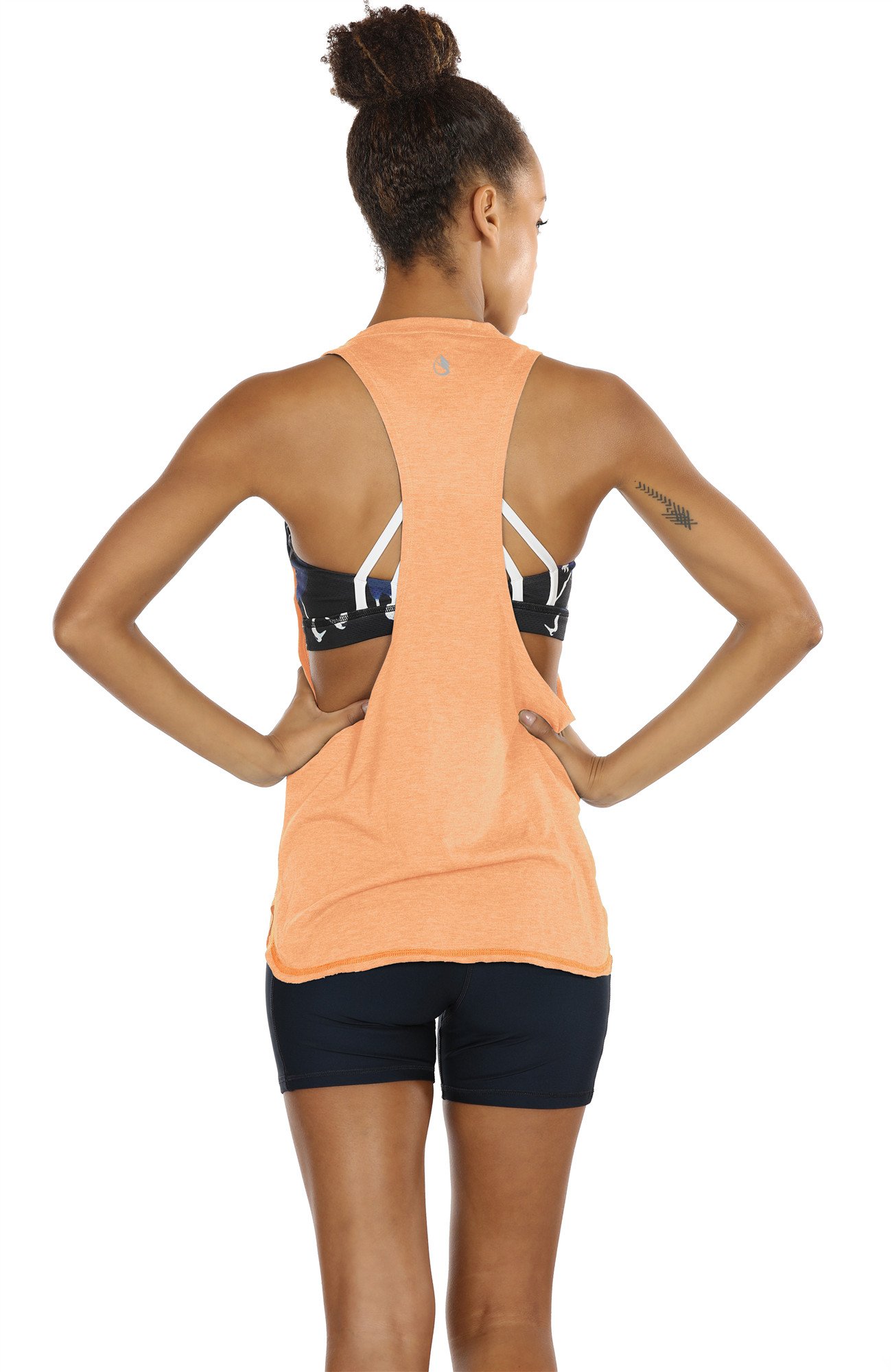 icyzone Sueltas y Ocio Camiseta de Fitness Deportiva de Tirantes para Mujer, Pack de 3 — view 5