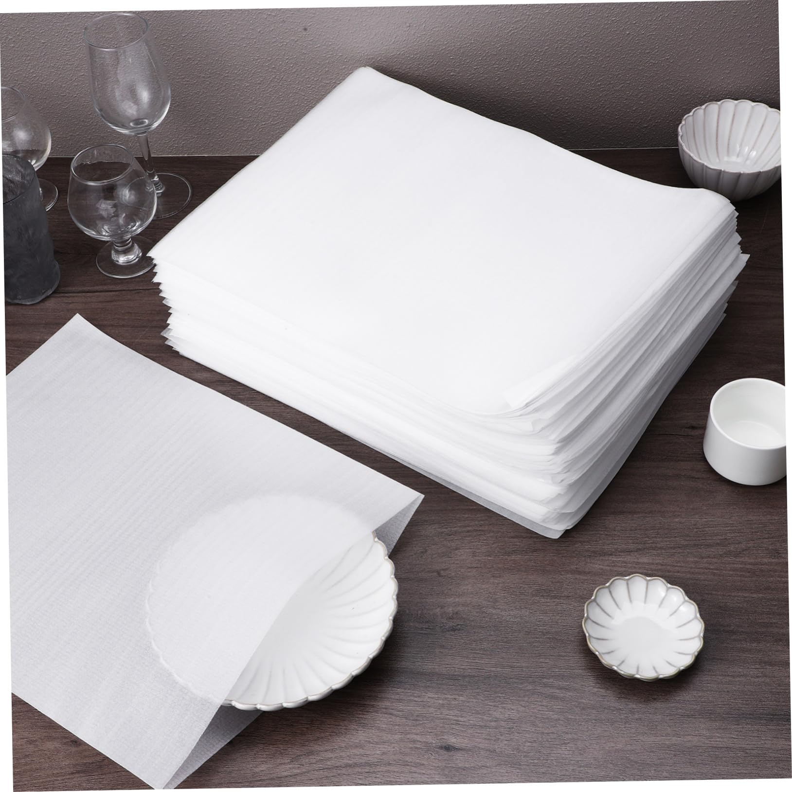 100 Stück PE Schaumstoffbeutel Polstersäcke Verpackungspolster Stoßdämpfend Vielseitig für Versand Umzug Schutzverpackung Semi transparent Robuste Polsterung