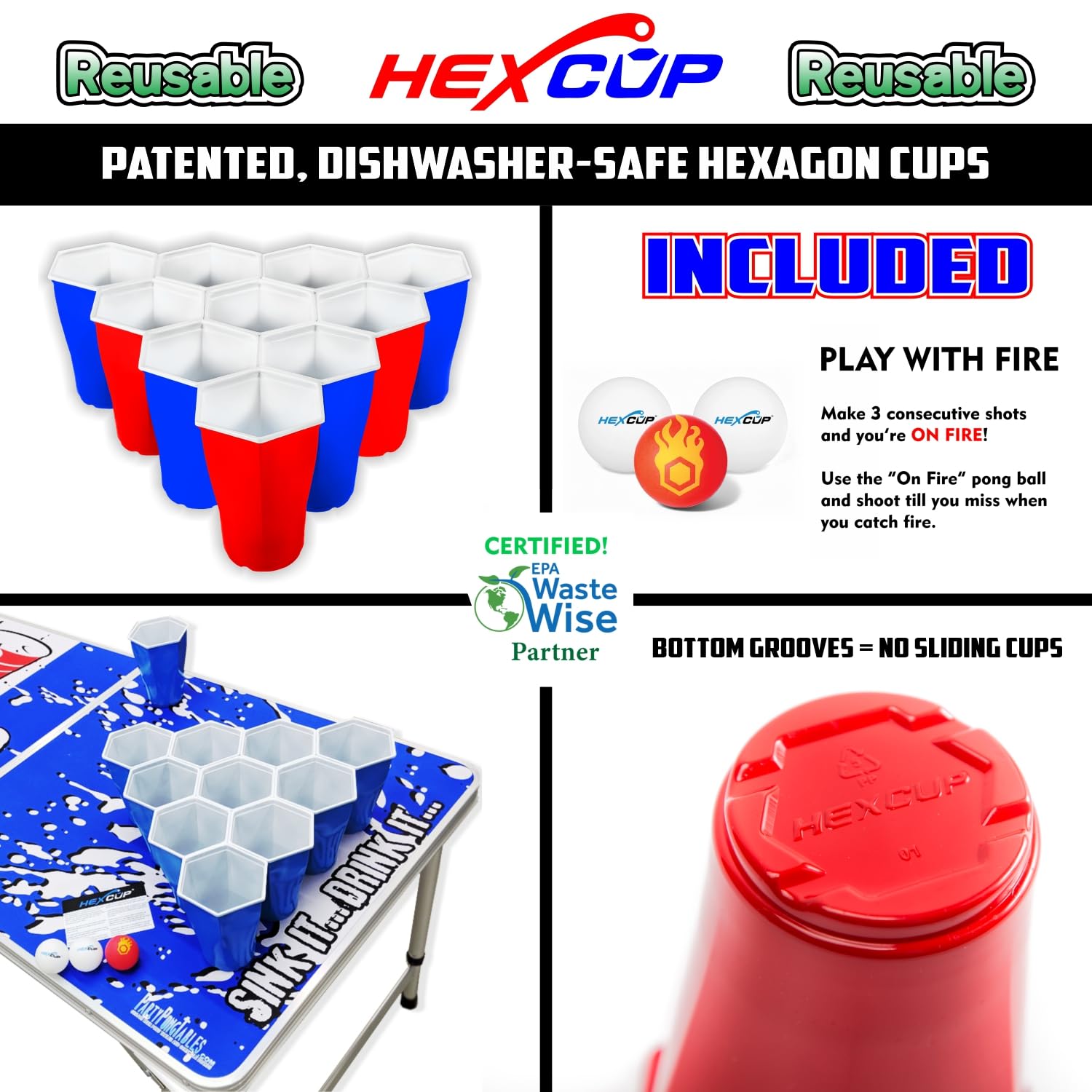 Amazon.co.jp: PartyPongTables.com プロフェッショナルビアポン