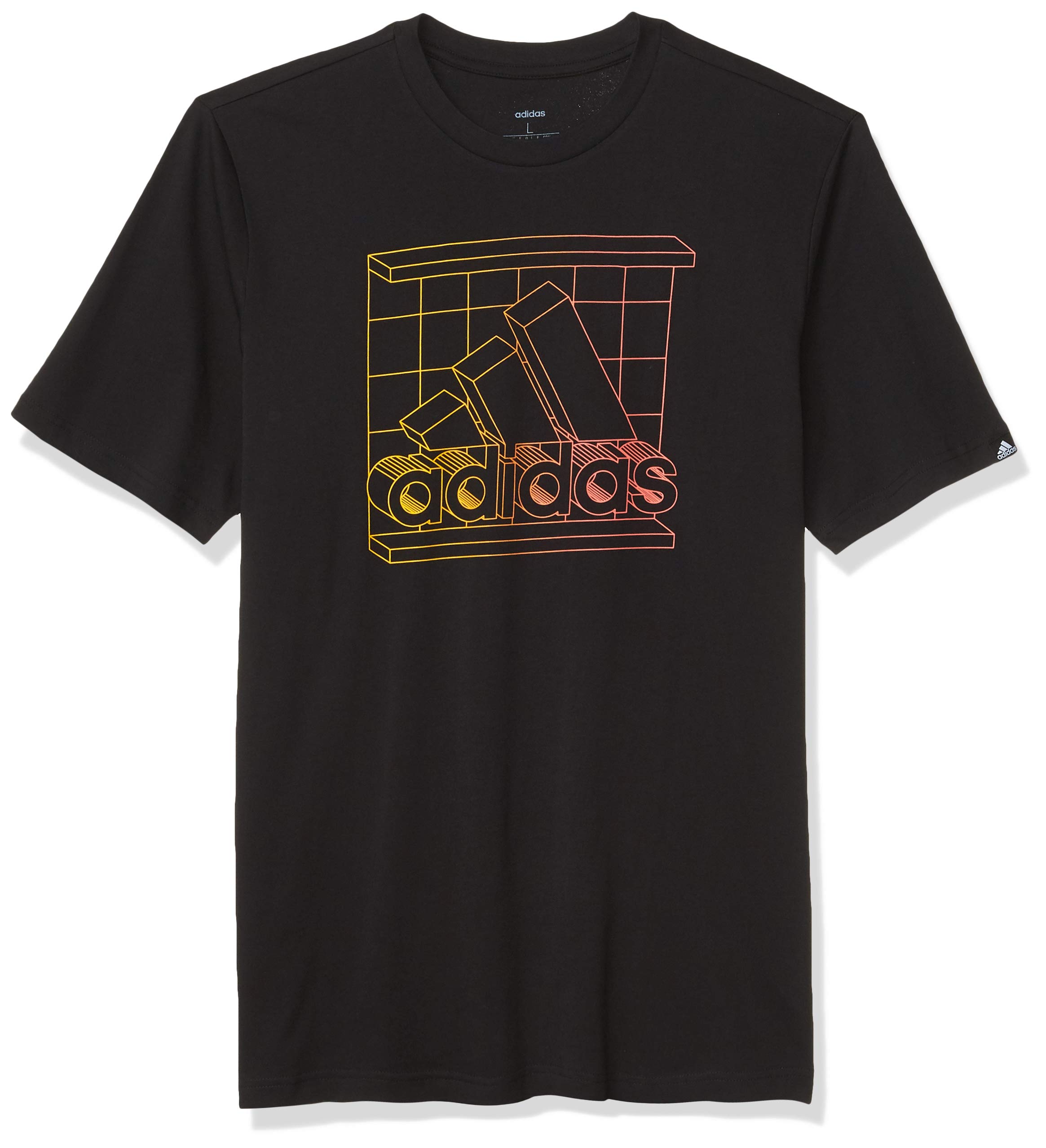adidas Men's Retro Media Logo Tee