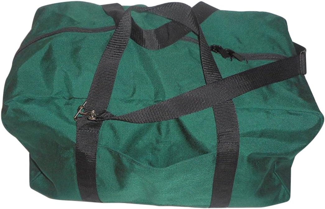 25" Cargo Travel Bag, Front Pocket Made in USA. (Black)