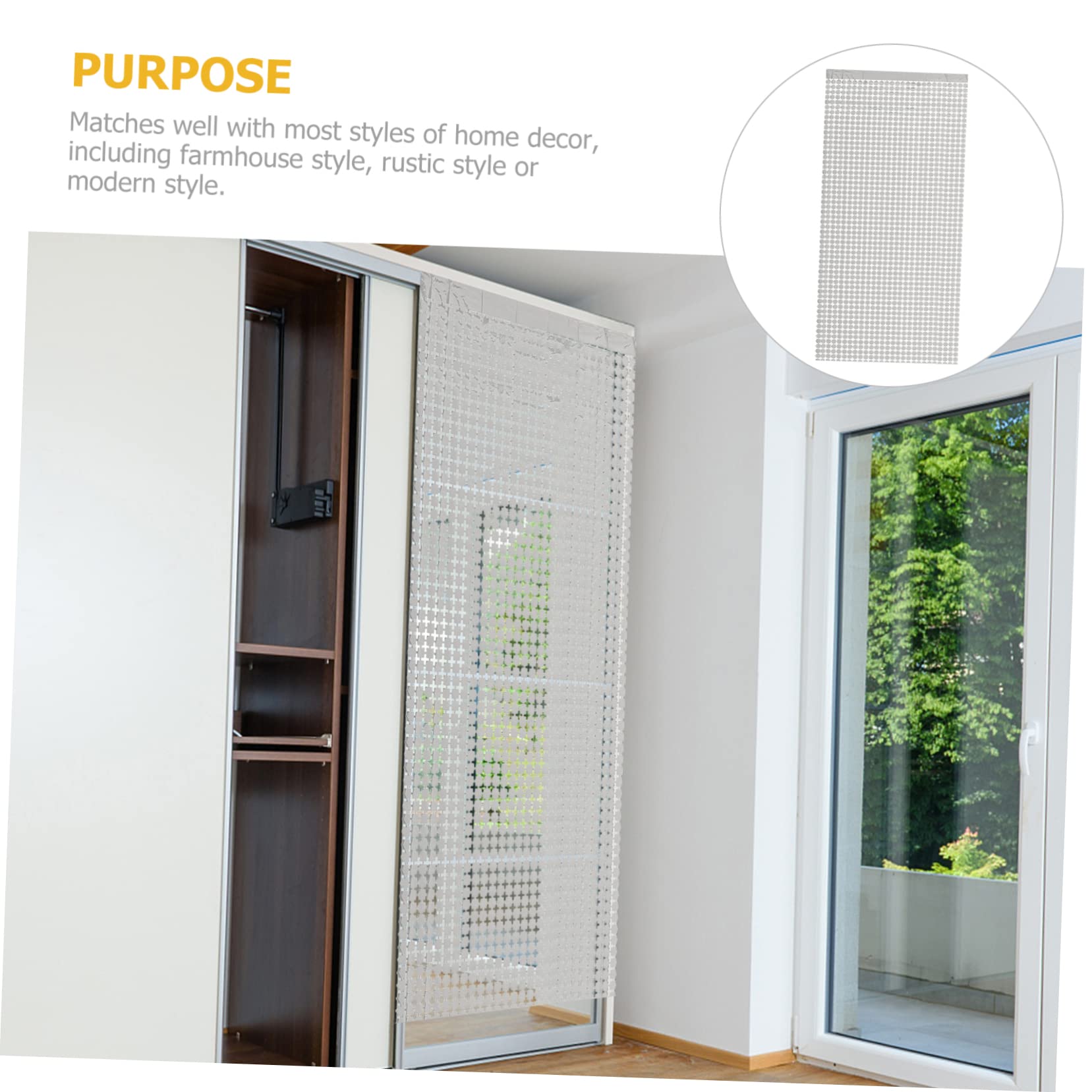 Garneck Foil Fringe Curtain Blue Tinsel Door Festive Backdrop Disco Birthday Hanging