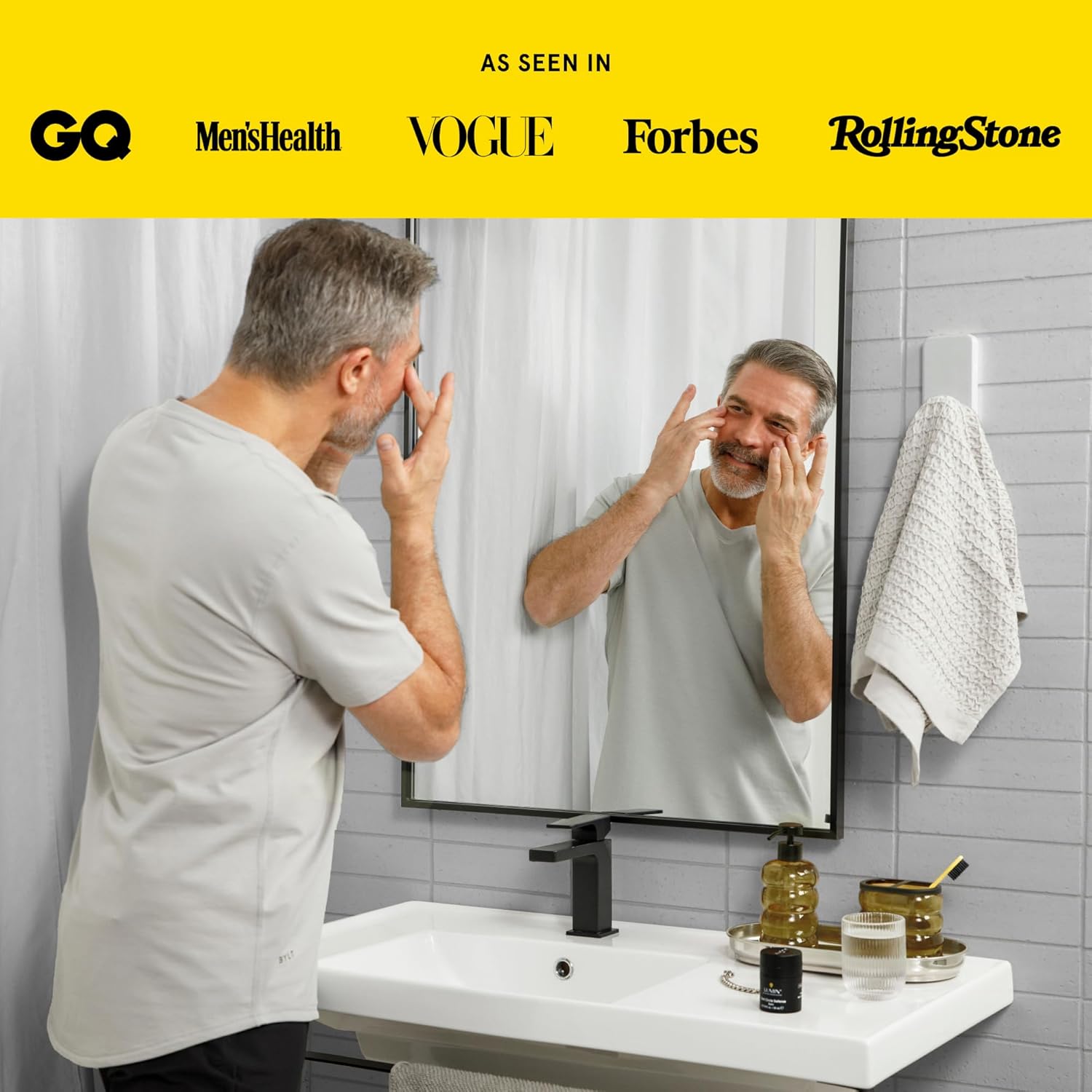 Lumin Men’s Dark Circle Defense Balm – Hydrating Eye Cream with Caffeine & Niacinamide, Korean Skincare for Men, Reduces the Look of Puffiness, Fine Lines & Dark Circles, Daily & Night Use, 20ml - Image 6